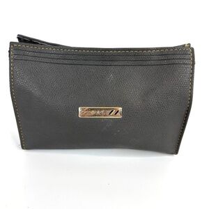 VTG Air France Concorde Amenity Bag Document Bag Gold Emblem Charles Frantz 6x7